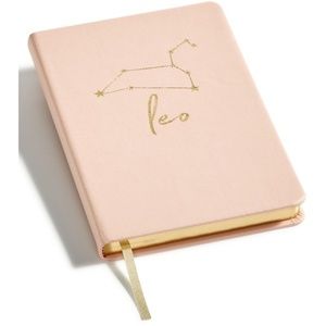 Celebrate Shop Zodiac Faux-Leather Notebook